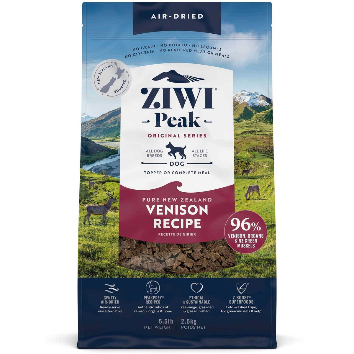 Air-Dried Dog Food Venison E247981