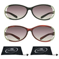 Black & Red Reading Sunglasses R52864