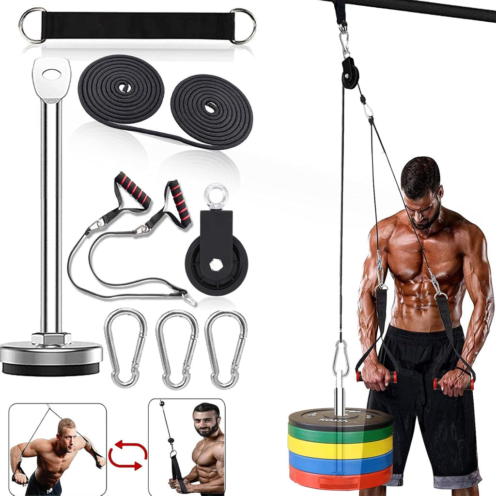 Weight Cable Pulley System Home Gym Equipment R813766