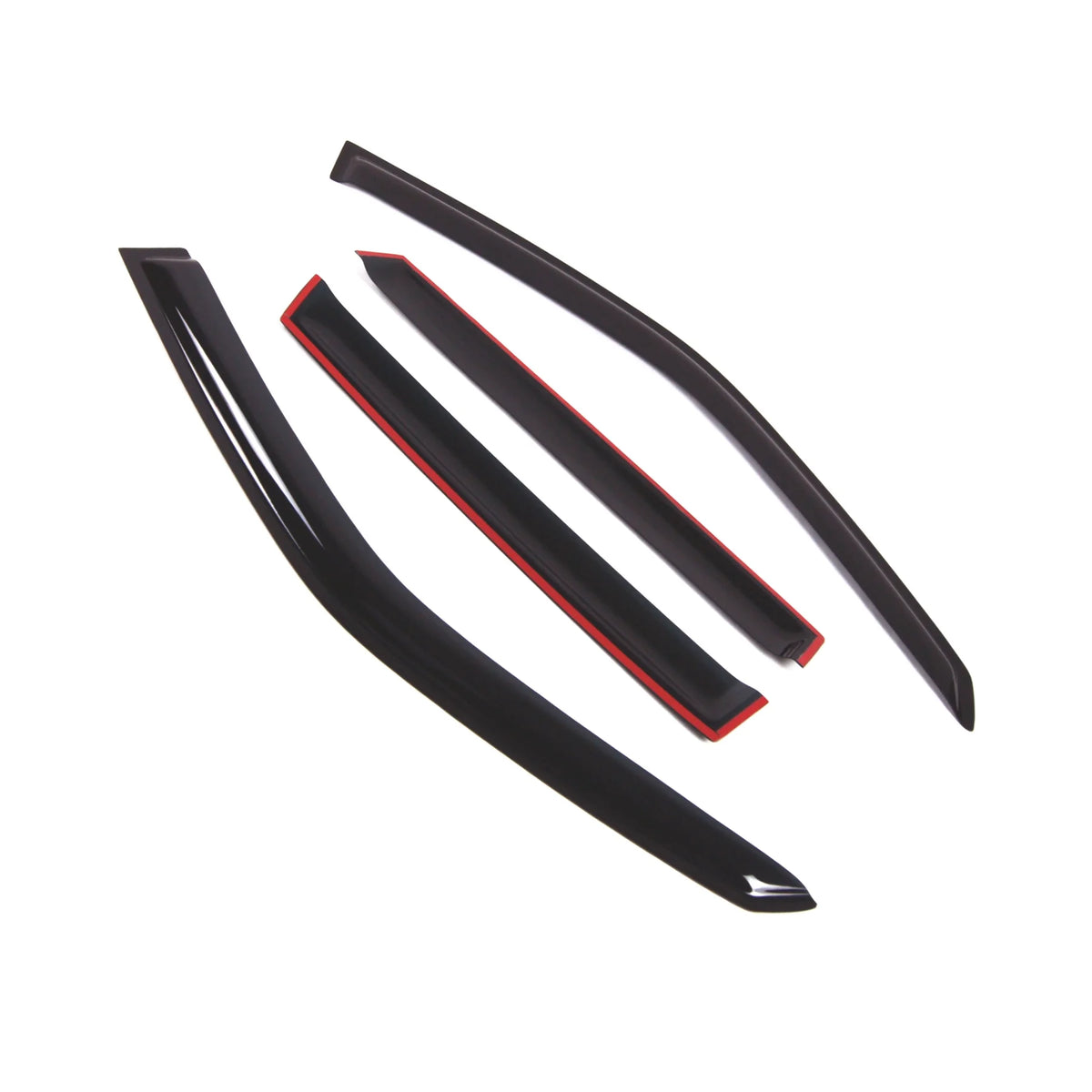 Smoke Tinted 4 Pcs Window Visor Deflector Set M39709