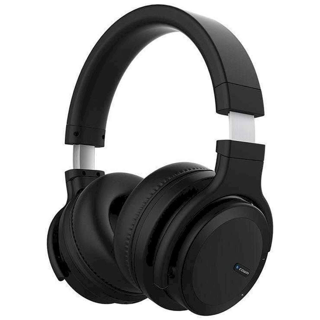 Black Active Noise Cancelling Bluetooth Headphones with Microphone N904