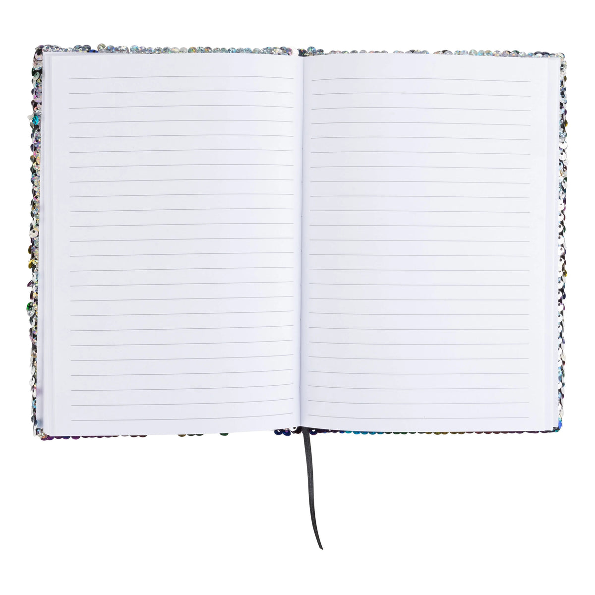 Shimmering Silver Sequin Journal L607491