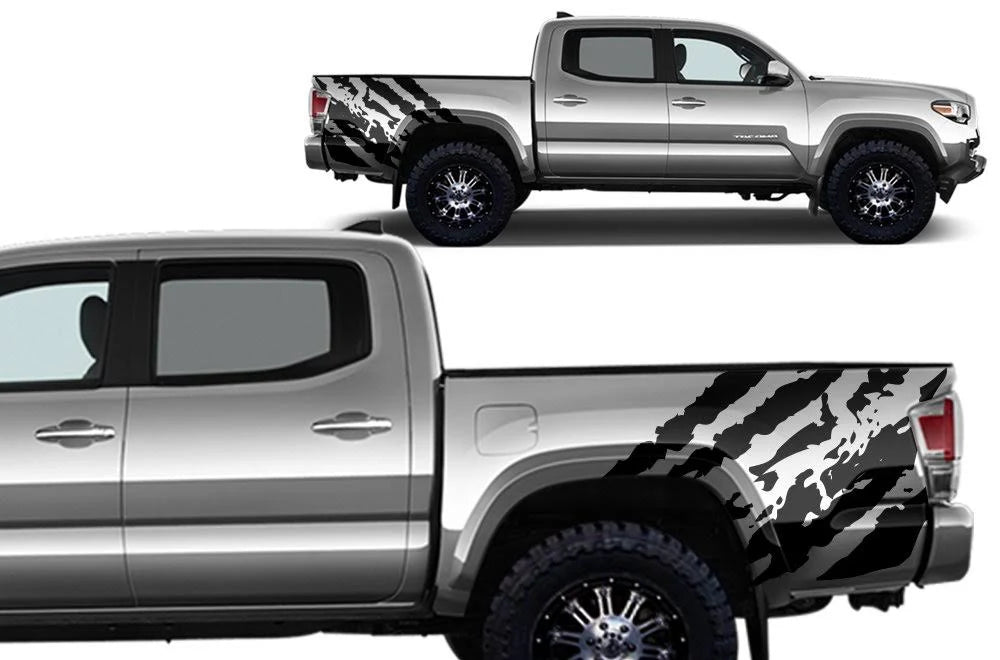 Matte Black 3M Vinyl Decal Wrap Graphics Kit J3923