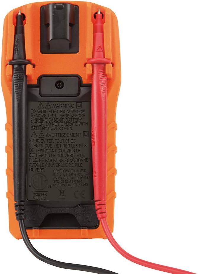 Digital Multimeter, Auto-Ranging, 600V, Pack of 2 B18728