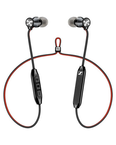 Black/Red Wireless In-Ear Headphones D3244