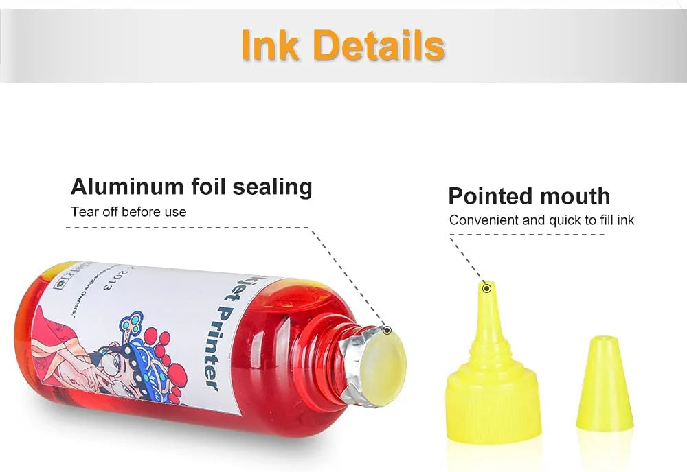 5x100ml Ink Refill Kit K1269