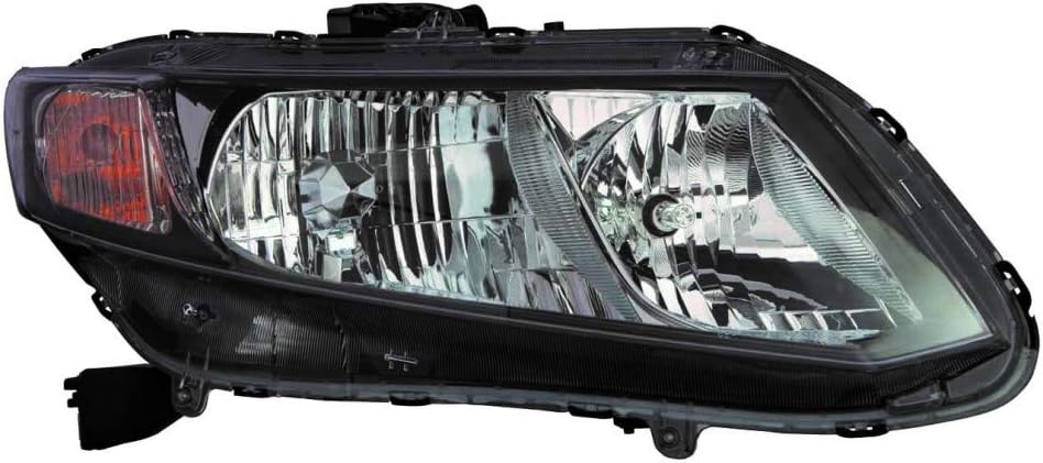 Headlight Assembly for Honda Civic Coupe 2013 2014 Passenger Side M923