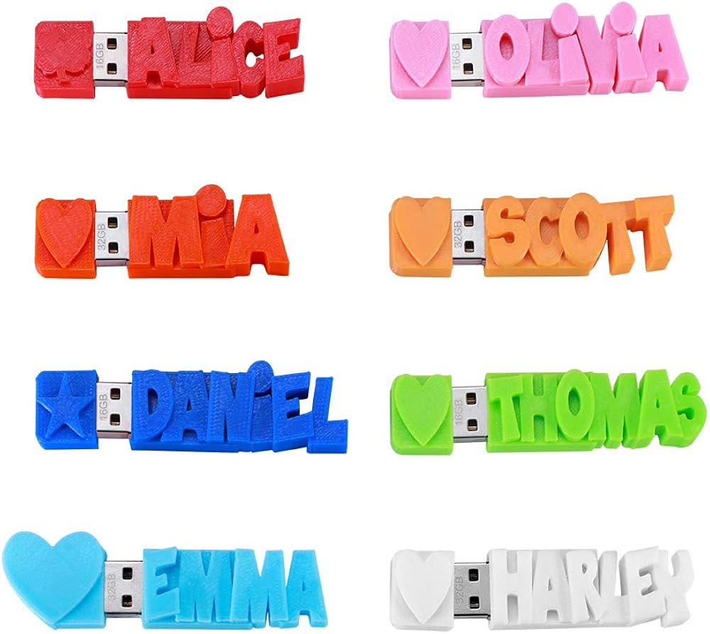 16GB/32GB/64GB Customized USB Flash Drive Pack of 2 Z793673