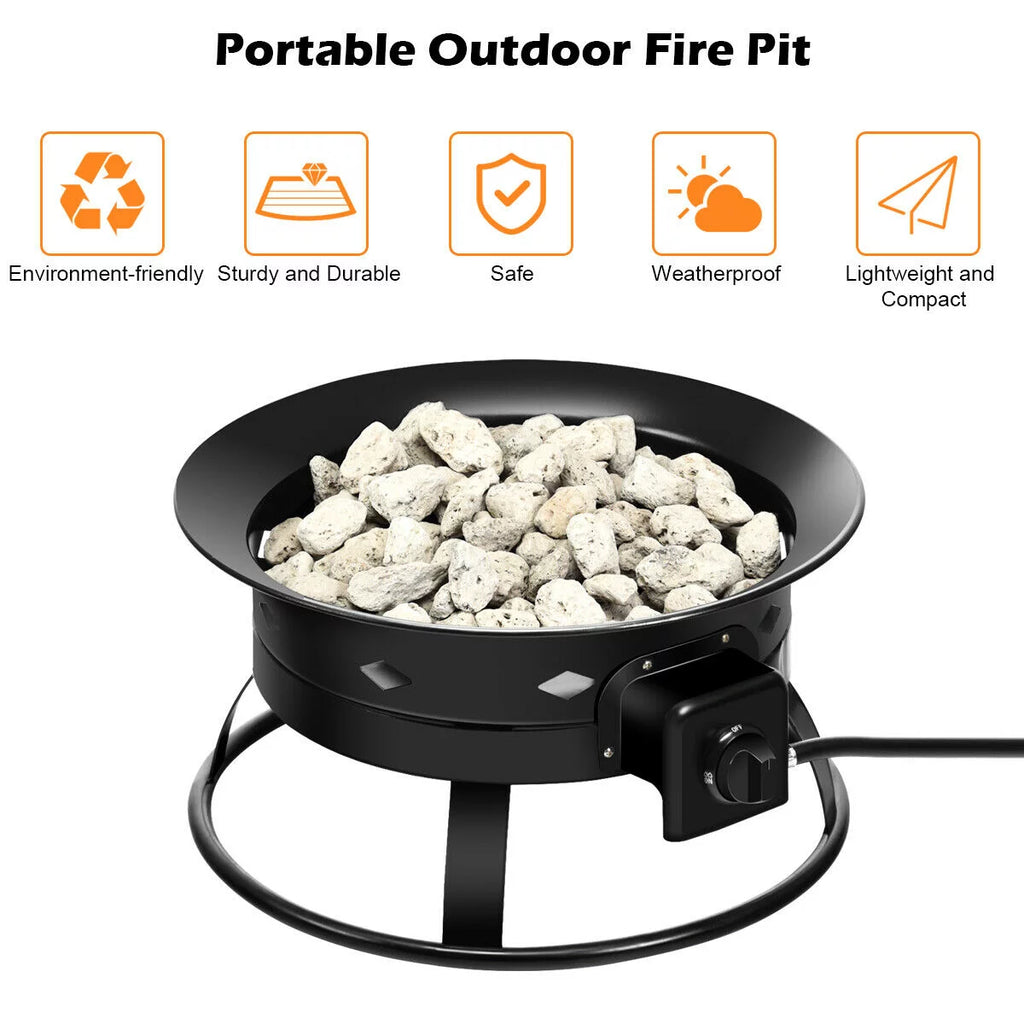 Portable Propane Fire Pit I925220