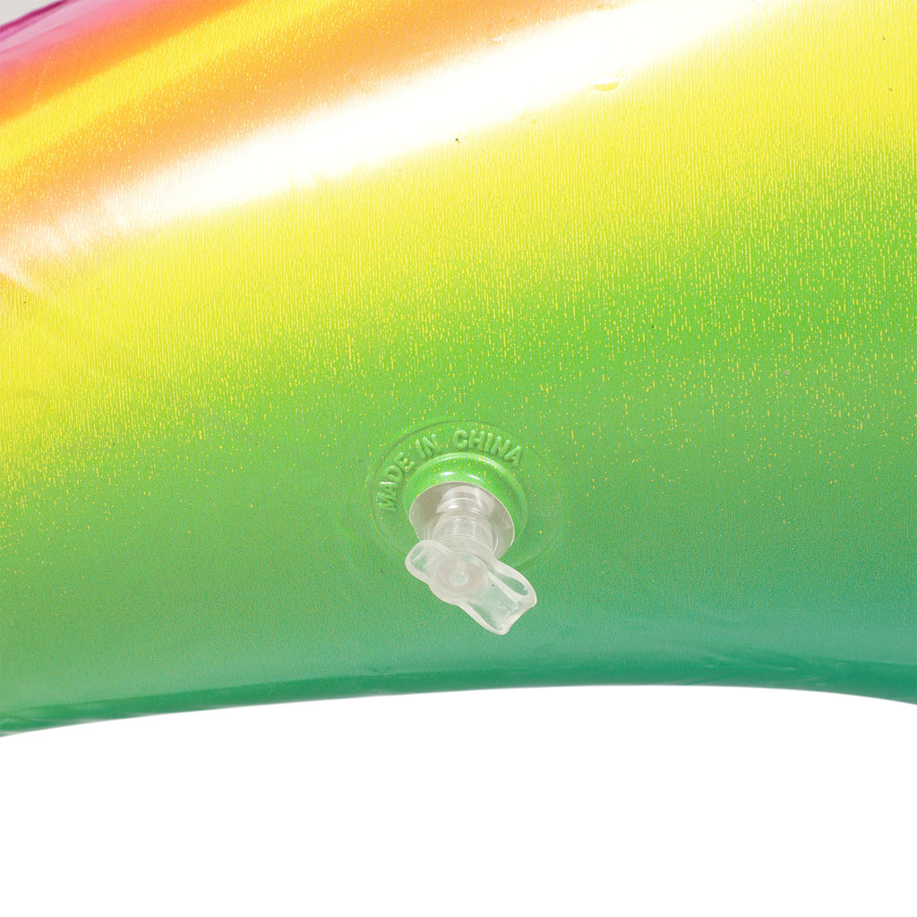 Inflatable Dolphin Toy Beach Pool Float Balloons Multicolor C66730