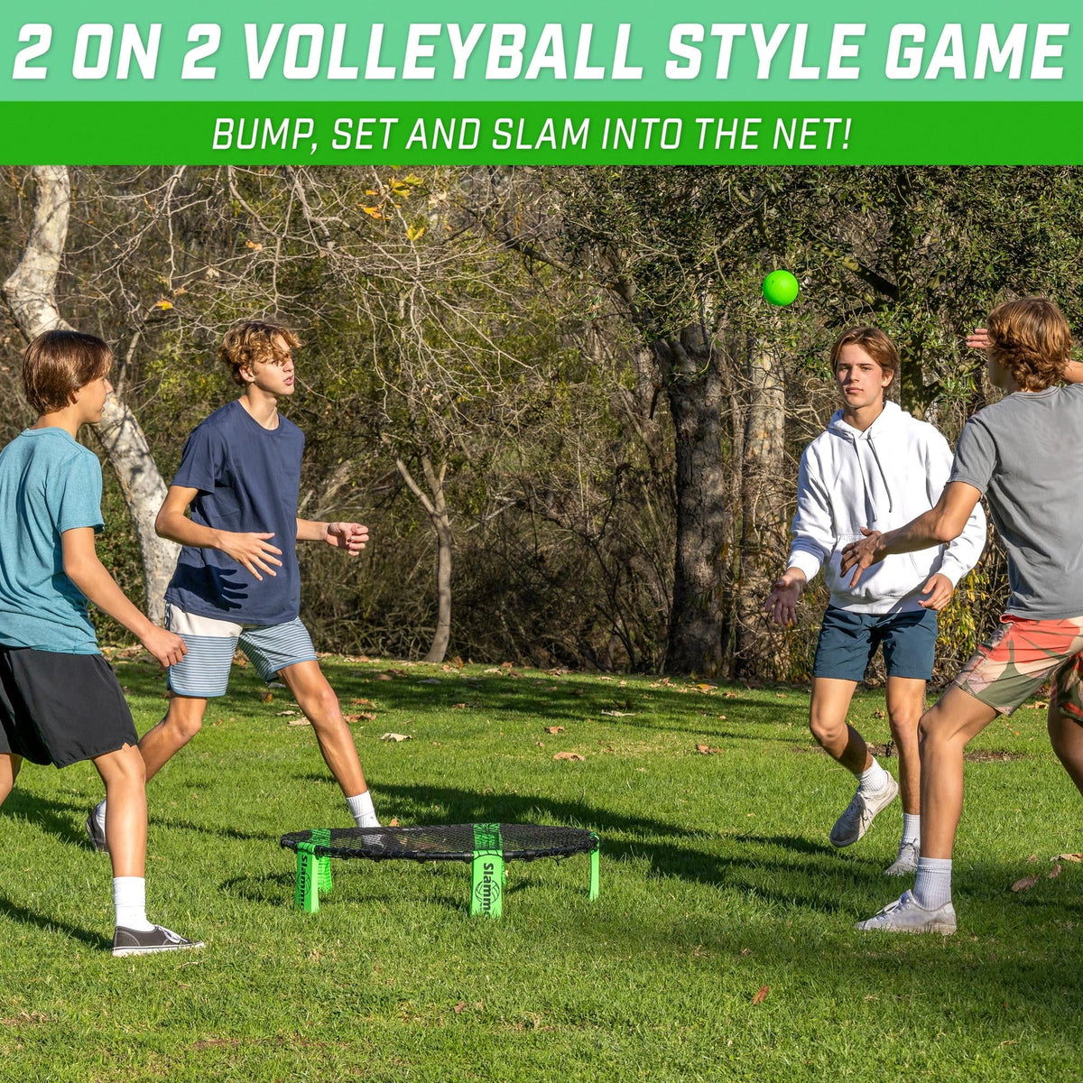 Outdoor Game Set with 3 Balls and Carrying Case G3016
