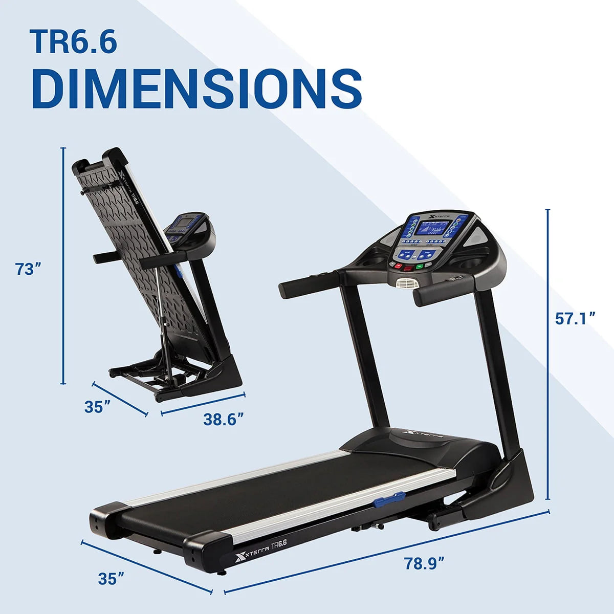 Folding Treadmill with Heart Rate Chest Strap Y84948