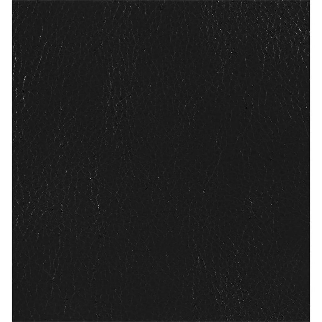 Modern Faux Leather Upholstered Turfed Chair in Black L465008