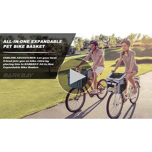 Dog Bike Basket Carrier D381348