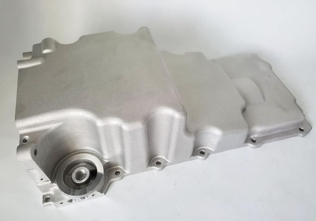 Low Profile Aluminum Oil Pan with Pick Up and Gasket Y401