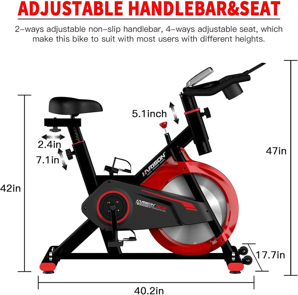 Exercise Bike with Tablet Holder Indoor Cycling Bike V580