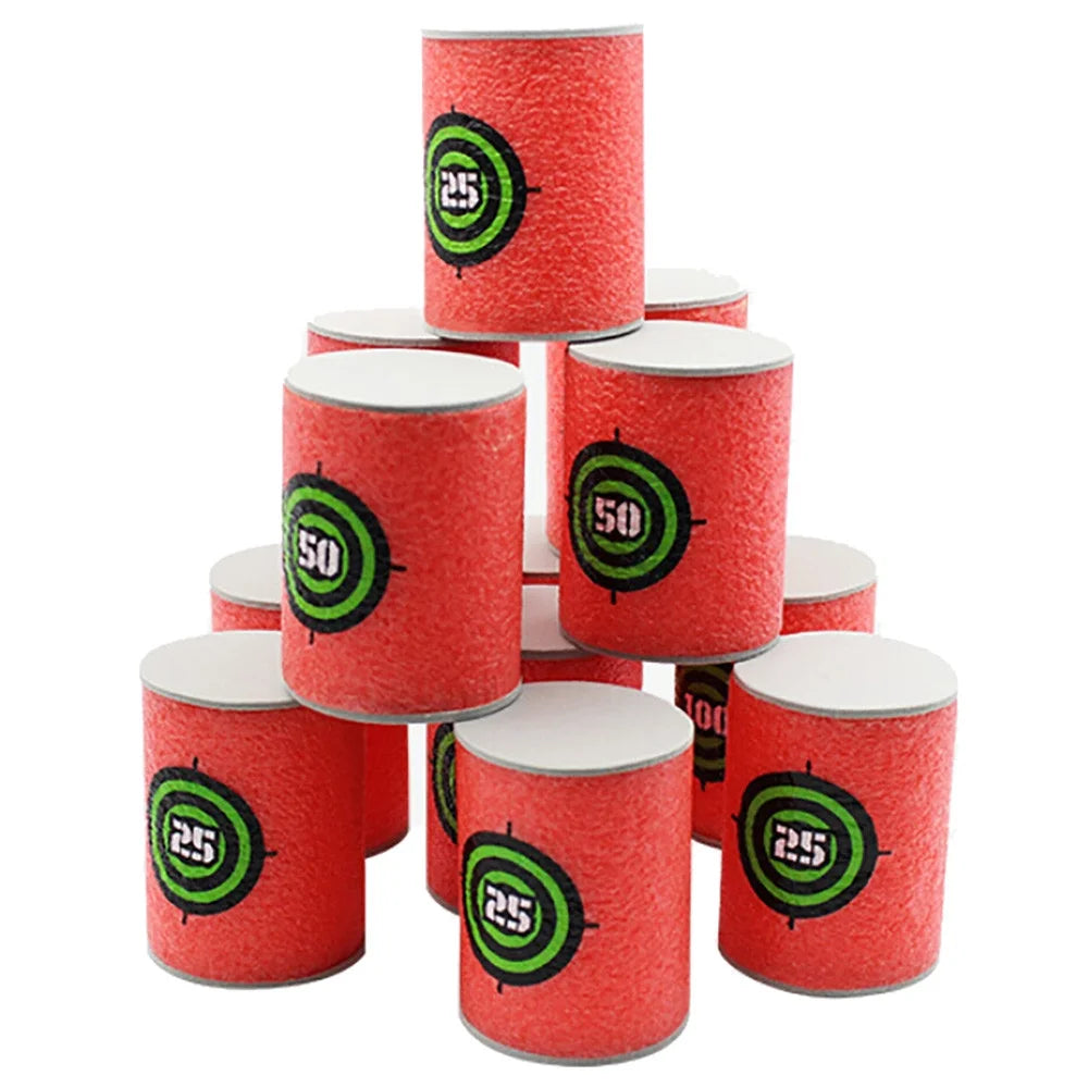 18x EVA Soft Bullet Target Dart Toy A213