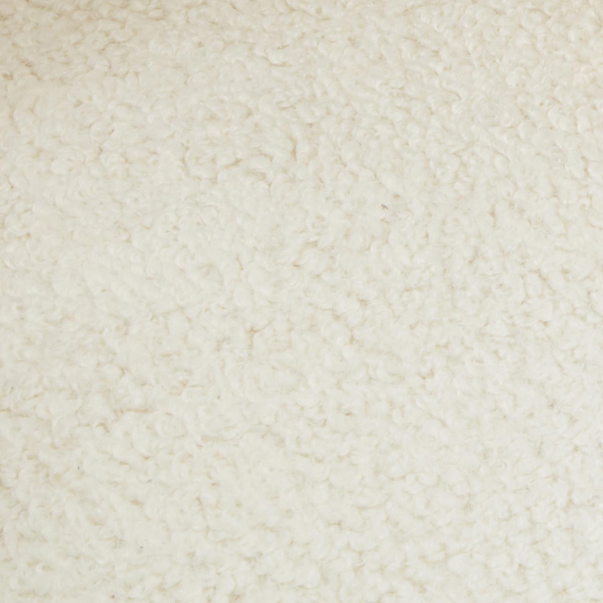 Cream Faux Shearling Swivel Chair with Gold Base M921523