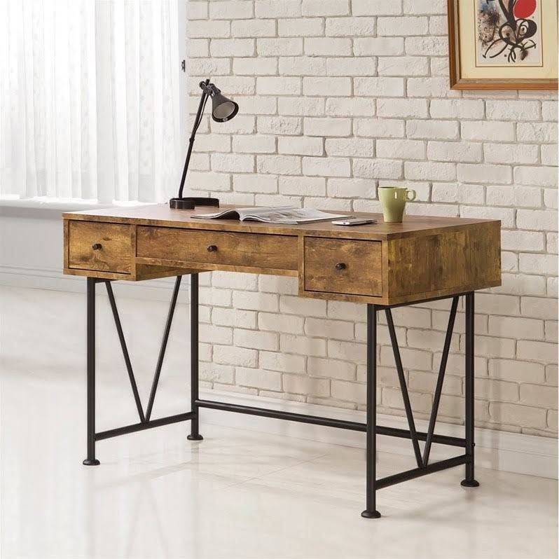 Rustic Desk and Bookshelf Set H35387