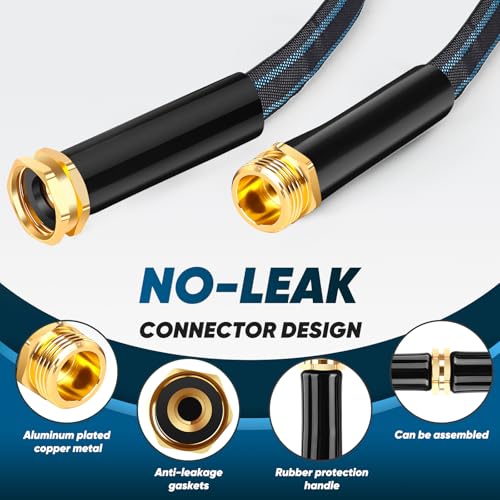 50ft Non-Expanding Flexible Garden Hose Q549