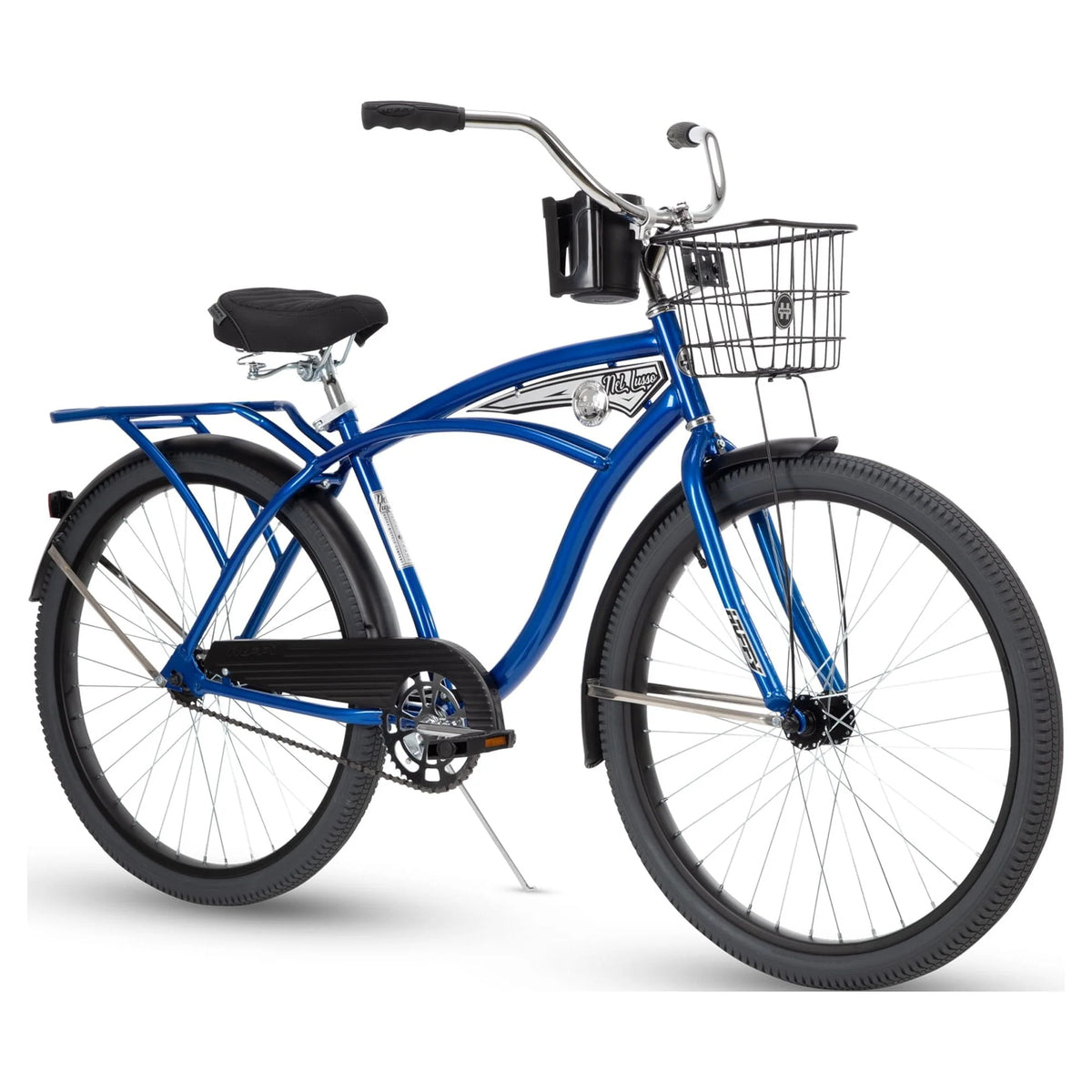 26” Matte Black Cruiser Bike E863