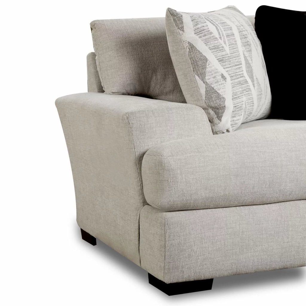 Wood Sofa with 4 Pillows E877424