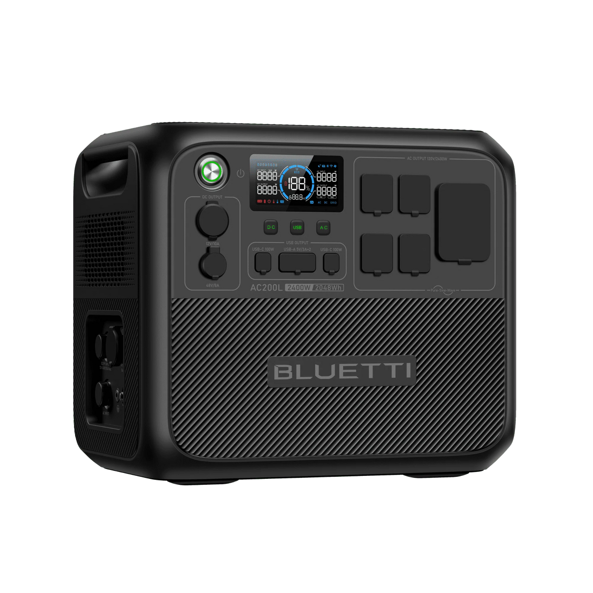 2048Wh 2400W Portable Generator R3812