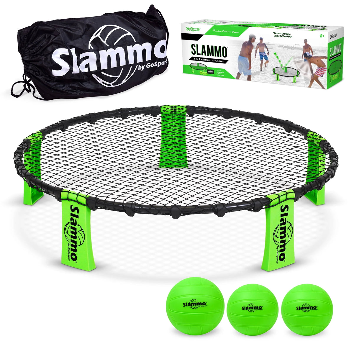 Outdoor Game Set with 3 Balls and Carrying Case G3016