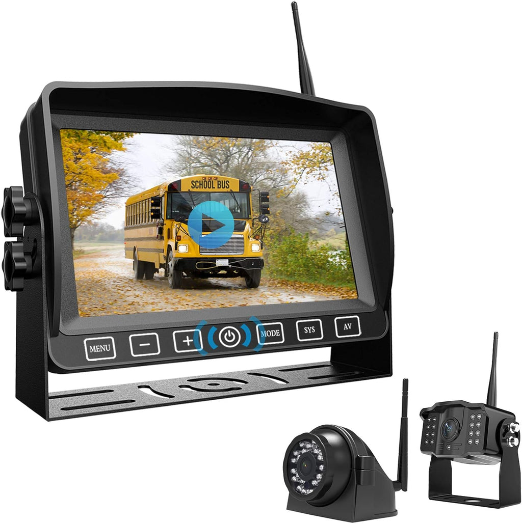 5 Wireless RV Backup System with DVR Monitor G3400