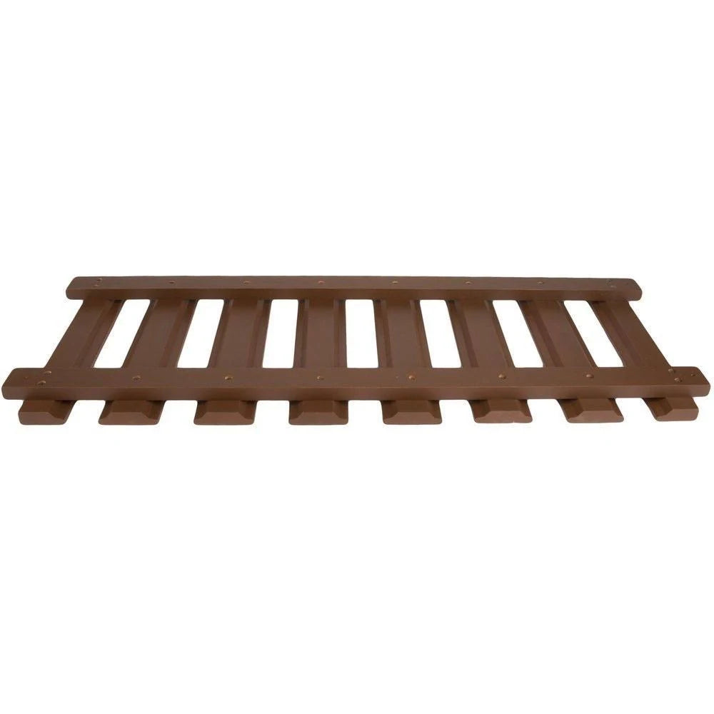 Walnut Glass Rack, 14 x 35 in. C94349