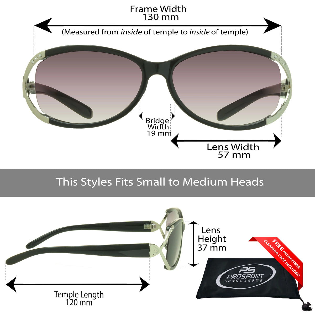 Black & Red Reading Sunglasses R52864