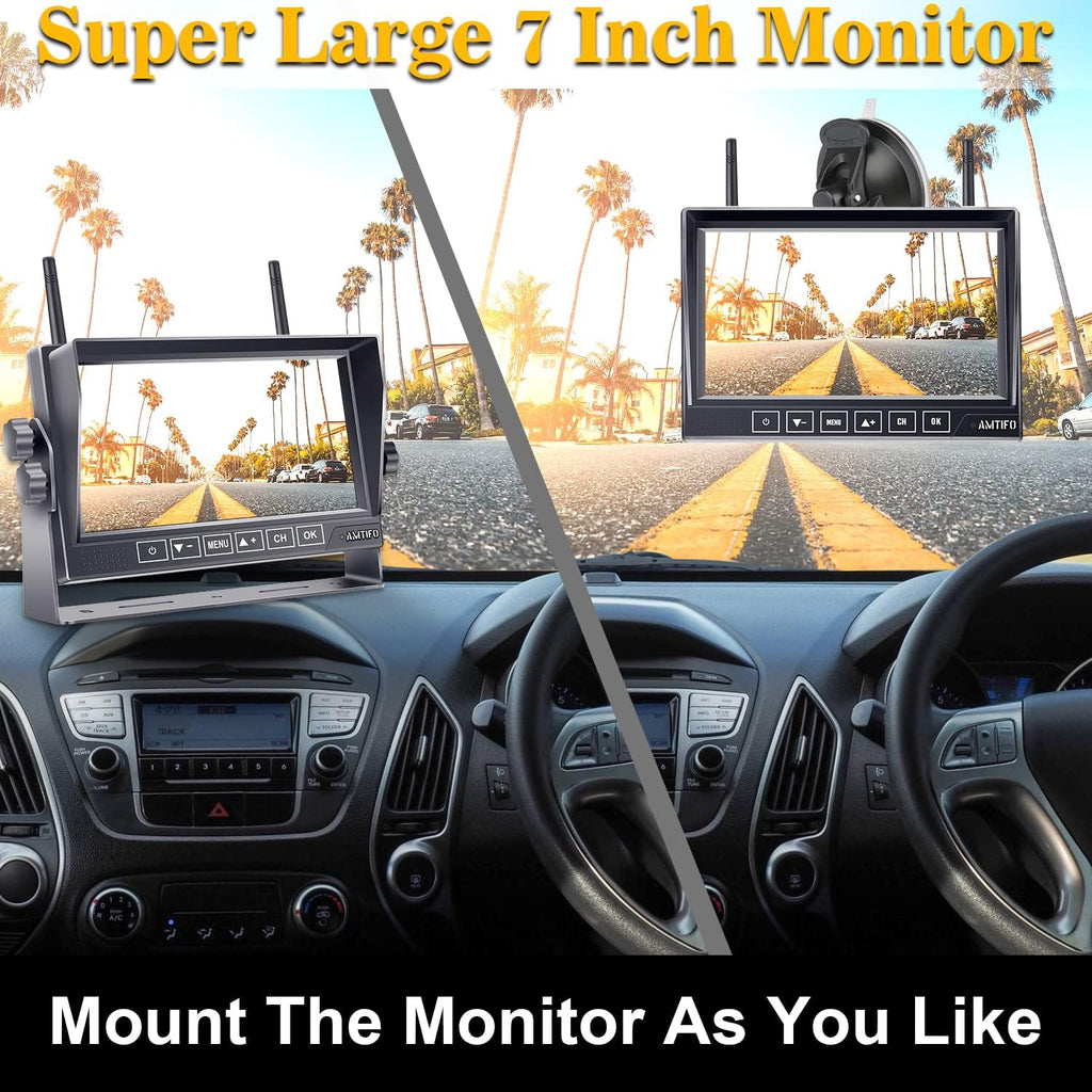 Wireless Backup Camera with 7 Inch Monitor L56876