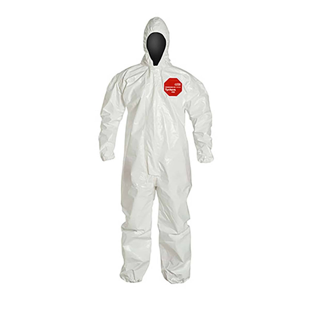 Coverall with Zipper Front, Hood, Elastic Wrist and Ankle E8082