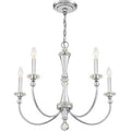 5 - Light Candle Style Tiered Chandelier N301039