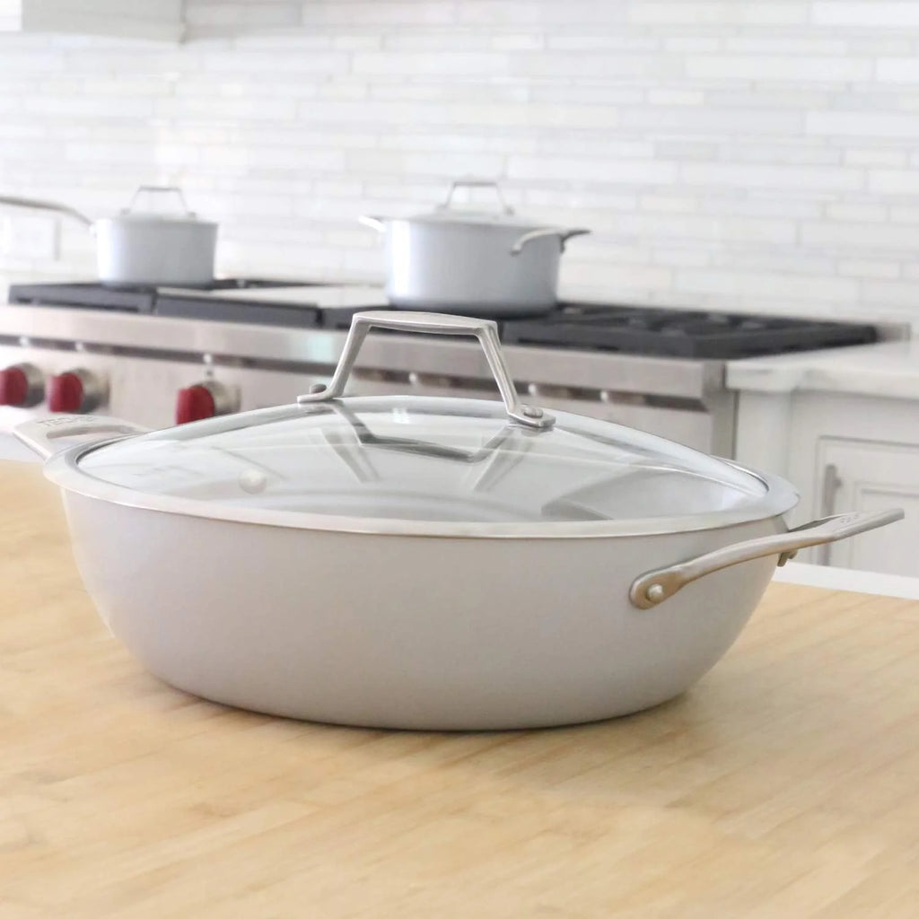5 Qt Ceramic Nonstick Chef Pan With Cover G85937