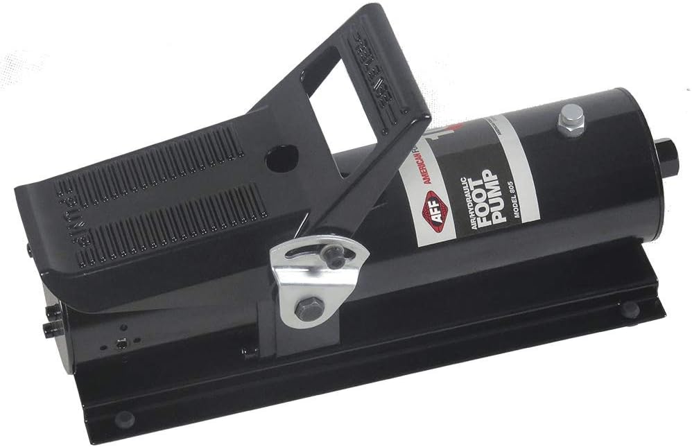 Air/Hydraulic Foot Pedal Pump, 10 Ton Capacity, 10,000 PSI X525