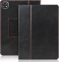 Tan Real Leather iPad Pro 11 Case with Dual Stand R395