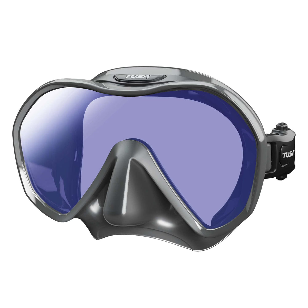 Gunmetal Scuba Diving Mask N83376
