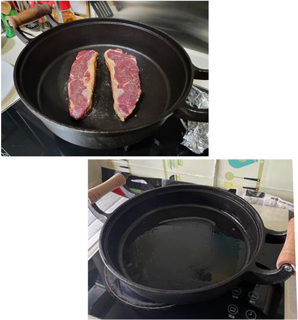 Cast Iron Skillet with Double Assist Handle C689