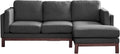 84" L-Shaped Upholstered Sectional Sofa with Chaise Lounge G491797