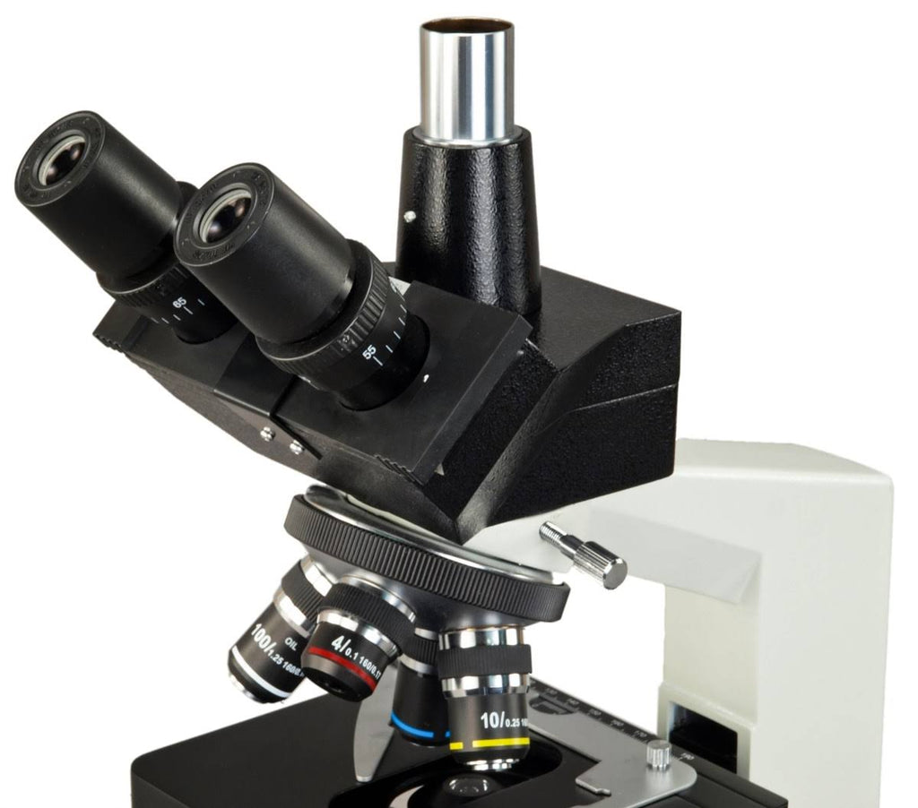 40X-1000X Trinocular Compound LED Microscope with 2MP USB Digital Camera L69647