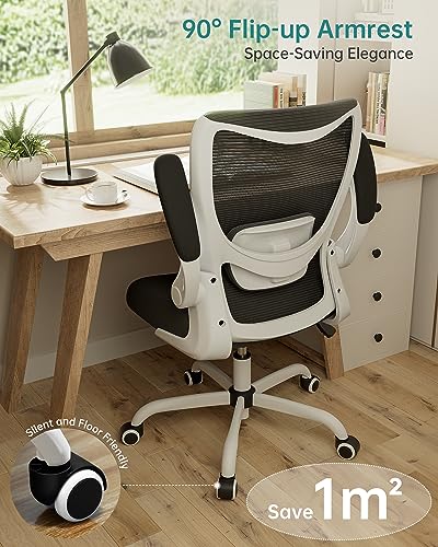 Khaki Ergonomic Mesh Office Chair with Lumbar Support X5314