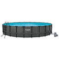 24' x 52" Round Above Ground Swimming Pool C89163