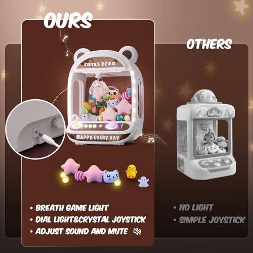 Claw Machines for Kids, Mini Vending Machines with Candy Dispenser W1587