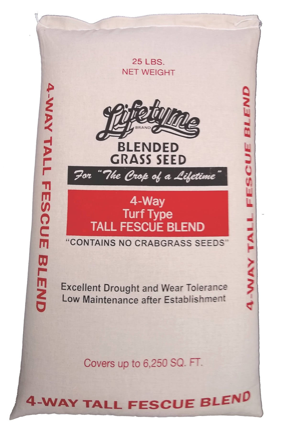 25 lb Bag Turf Tall Fescue Blend Grass Seed Z370615