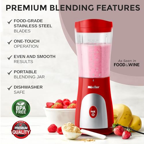 Black 15oz Personal Blender with Travel Cup and Lid S7737