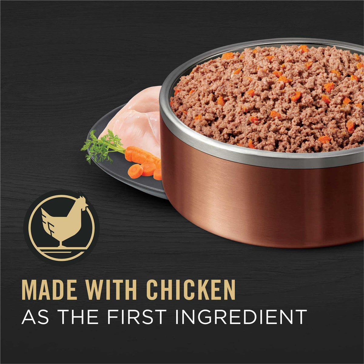 High Protein Wet Dog Food Chicken and Carrots U130