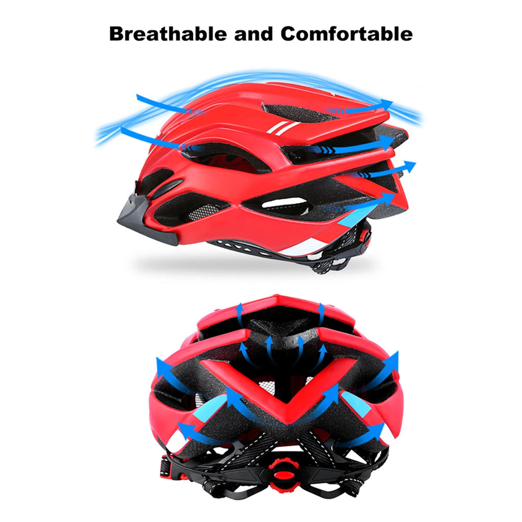 Adult Bike Helmet Cycle Mountain Helmet J939