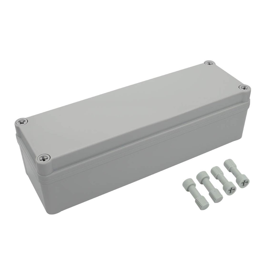 Gray Waterproof IP67 Junction Box Enclosure 11 x 11 x 7.1 inch Pack of 2 R227